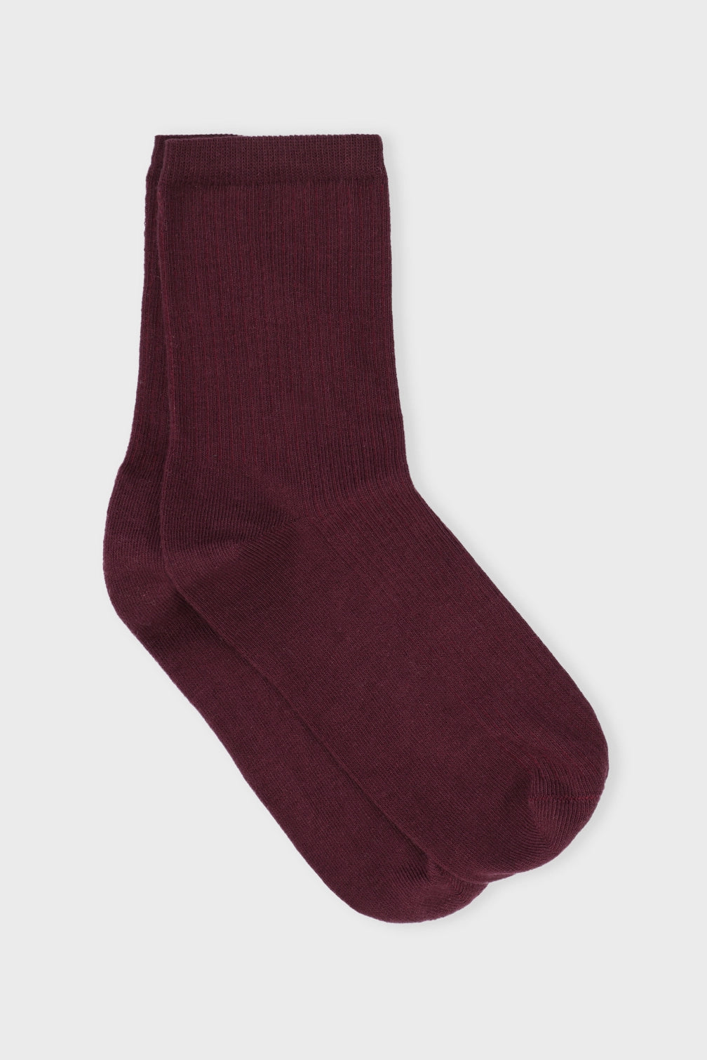 Weinrote Socken 