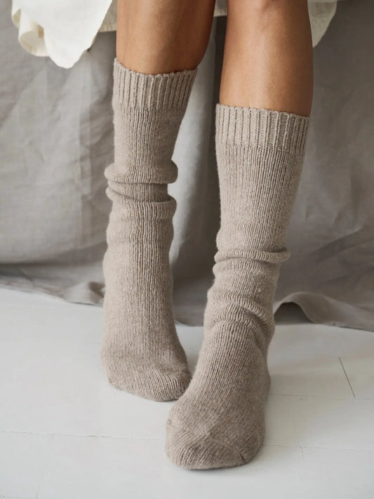 Polarsocken taupe