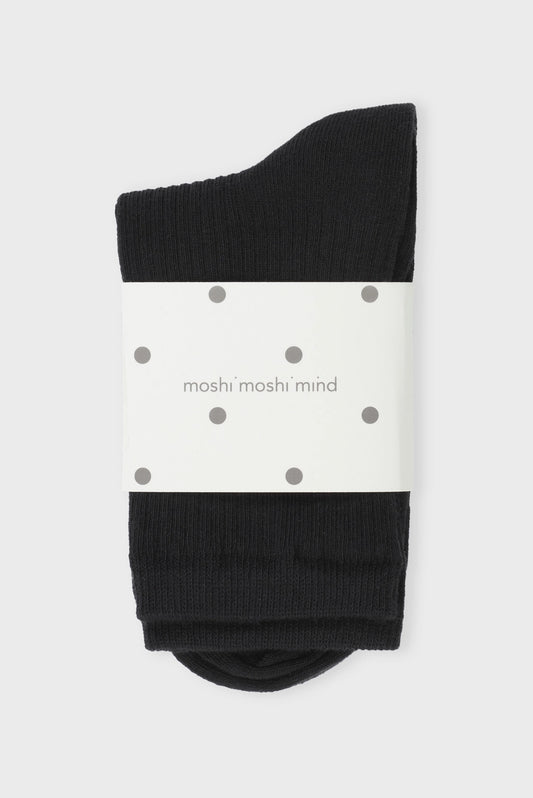 Schwarze Socken von moshi moshi mind